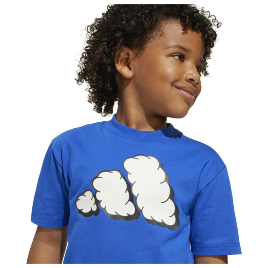 Adidas Παιδικό σετ Seasonal Essentials Fun Tee and Shorts Set